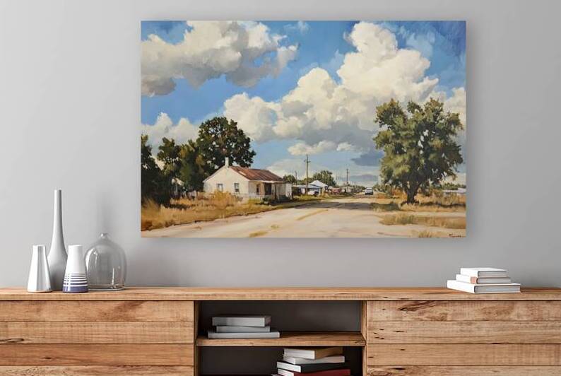 Cloud Shadows Across Town 9H2N3Z 47 by Abstract Rebellion