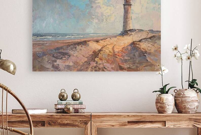 Coastal Beacon At Dawn 9H2N5Z 50 by Abstract Rebellion