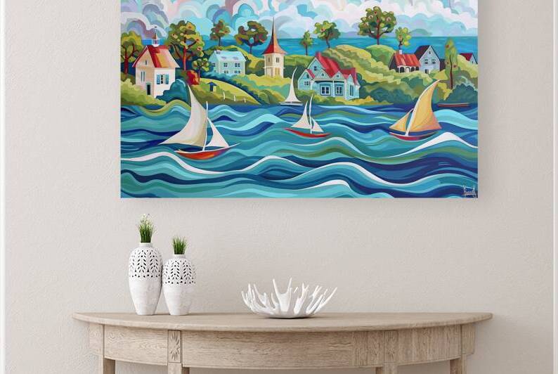 Coastal Breezes Across Waves 2P9H7N 48 by Abstract Rebellion