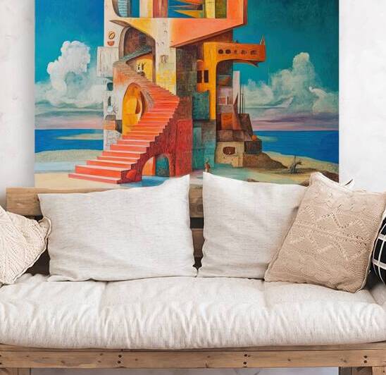 Coastal Citadel Dreams Z92HJ3 60 by Abstract Rebellion
