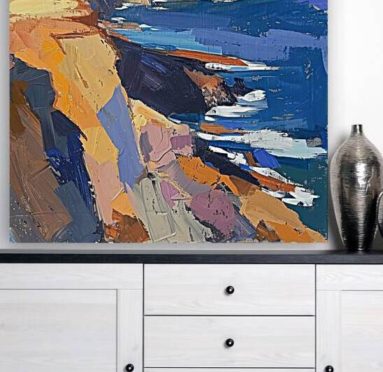 Coastal Cliff Vista H2N9P4 58 by Abstract Rebellion