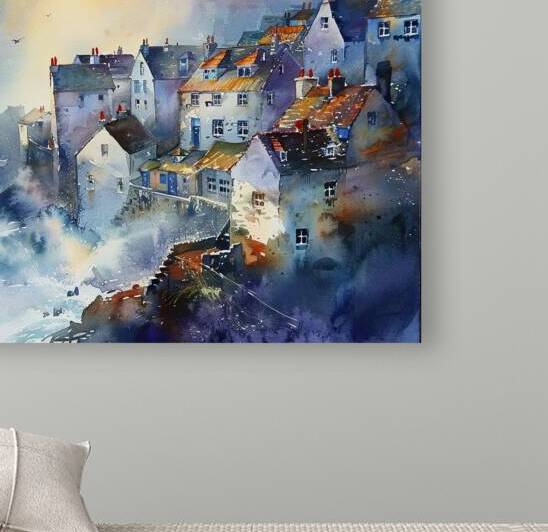 Coastal Hamlet Sunrise H2N9P4 50 by Abstract Rebellion