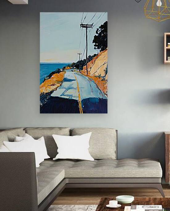 Coastal Highway Sunset H3N9P 55 by Abstract Rebellion