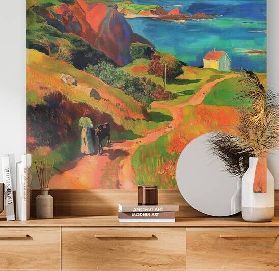 Coastal Pastoral Scene H92D3N 55 by Abstract Rebellion