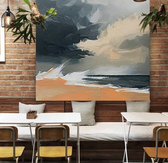 Coastal Storm Brewing H9P4N2 57 by Abstract Rebellion