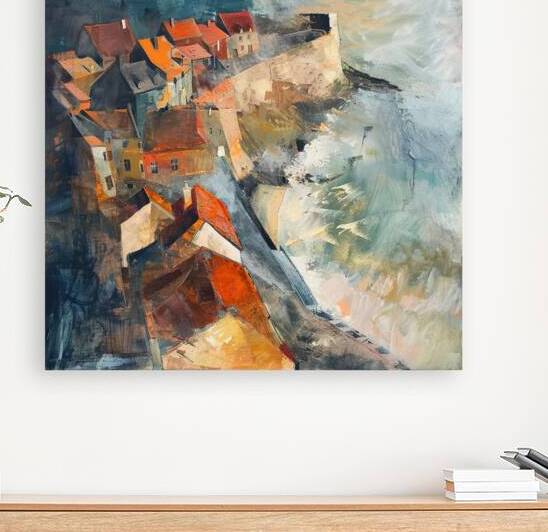 Coastal Village Storm H3N5P2 58 by Abstract Rebellion