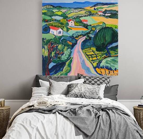 Coastal Village Vista H2N9P2 55 by Abstract Rebellion
