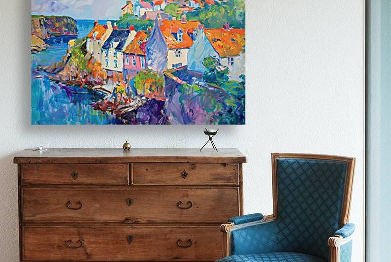 Coastal Village Vibrance H2N9P2 57 by Abstract Rebellion
