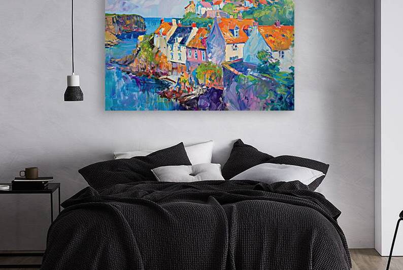 Coastal Village Vibrance H2N9P2 57 by Abstract Rebellion