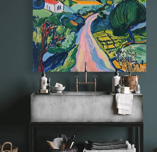 Coastal Village Vista H2N9P2 55 by Abstract Rebellion