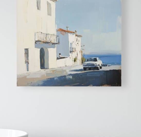 Coastal White Homes 239HJZ 55 by Abstract Rebellion