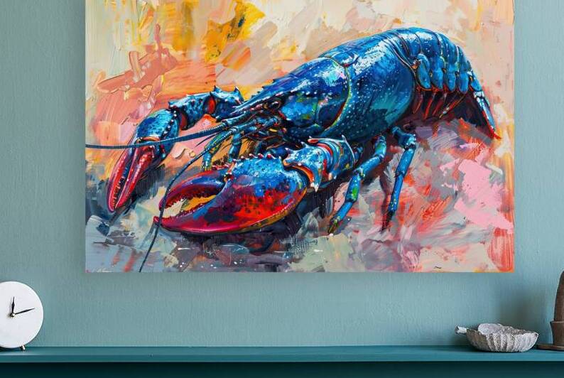 Cobalt Crustacean K295HJ 62 by Abstract Rebellion