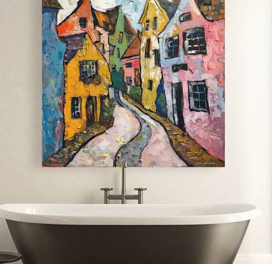 Cobblestone Lane Charm H92PNZ 57 by Abstract Rebellion