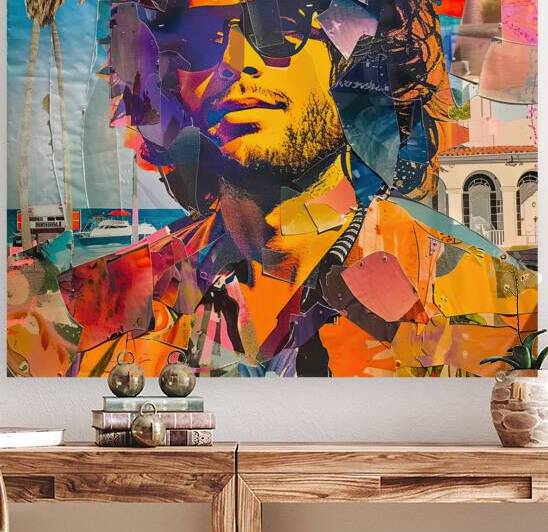 Collage Portrait of Youth 8P47H2 52 by Abstract Rebellion