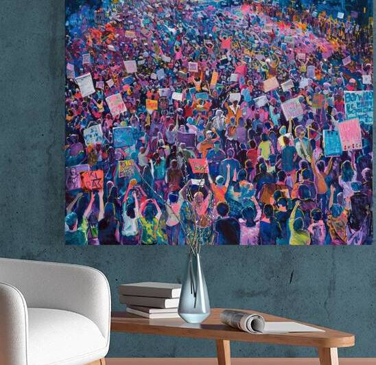 Collective Voice Rises 7P3H9N 57 by Abstract Rebellion
