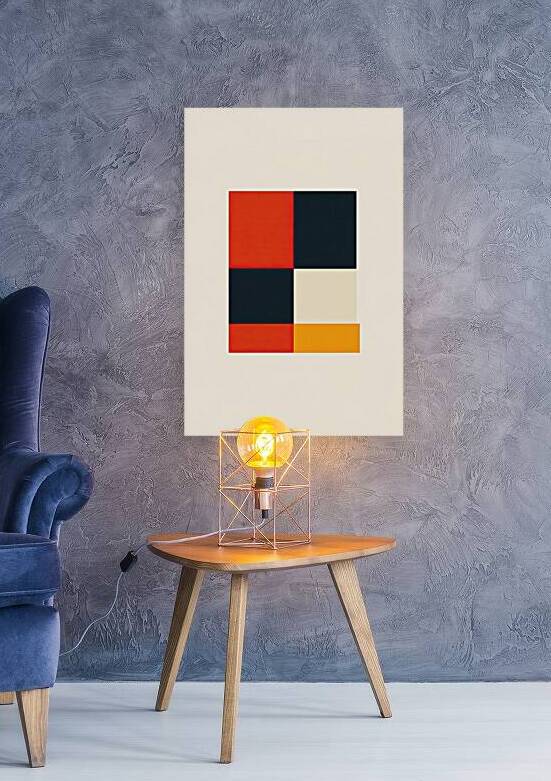 Color Block Study 29HBCJ 45 by Abstract Rebellion