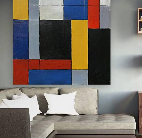 Color Block Study 48H9N 53 by Abstract Rebellion