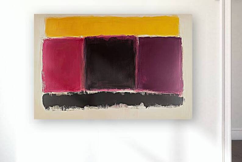 Color Block Study H2N3P9 55 by Abstract Rebellion