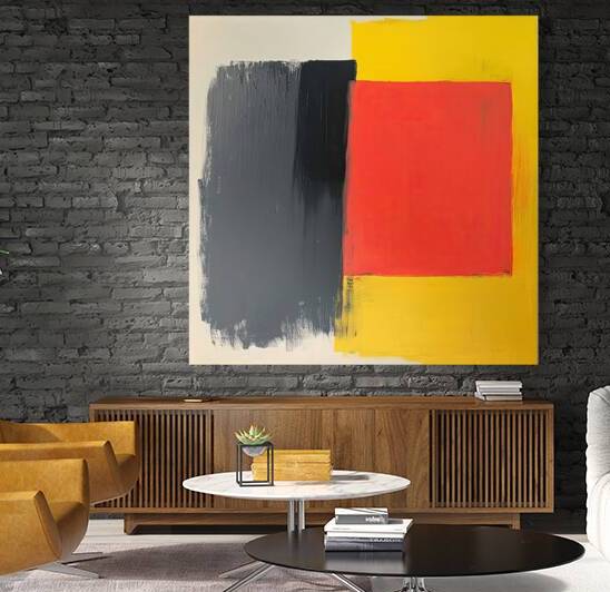 Color Block Study Y92H7N 45 by Abstract Rebellion