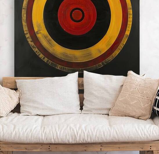 Concentric Circles 8H29PZ 45 by Abstract Rebellion