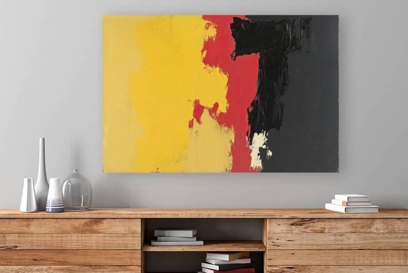 Color Field Study YRBK 78HNK 53 by Abstract Rebellion