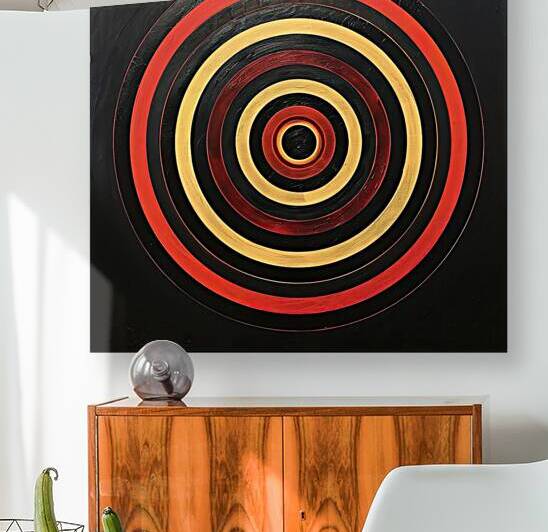Concentric Circles of Desire 8923AB 45 by Abstract Rebellion