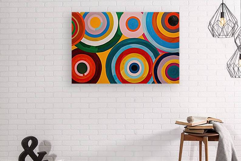 Concentric Circles Symphony 7492B5 48 by Abstract Rebellion