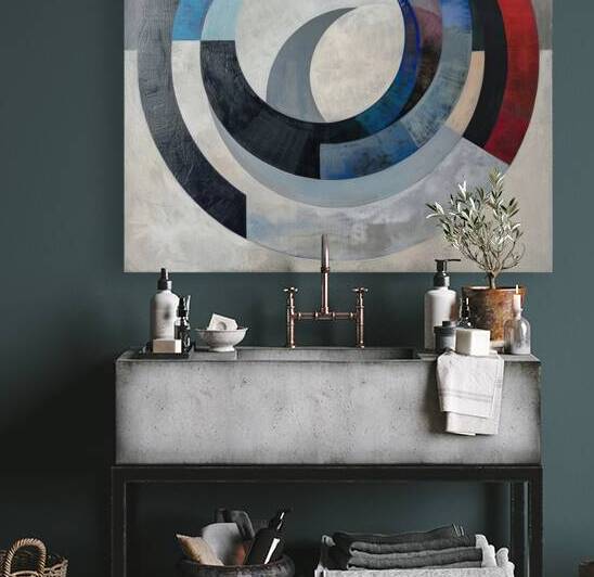 Concentric Circles Dance 8972AB 45 by Abstract Rebellion