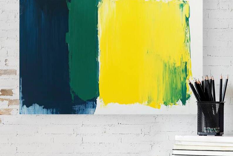 Color Field Triad Y29H4N 47 by Abstract Rebellion