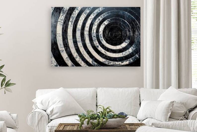 Concentric Circles 8H29P7 45 by Abstract Rebellion