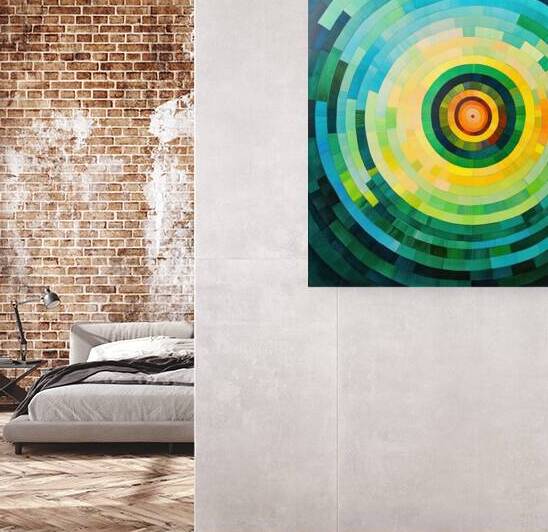 Concentric Rhythm H92J5Z 48 by Abstract Rebellion