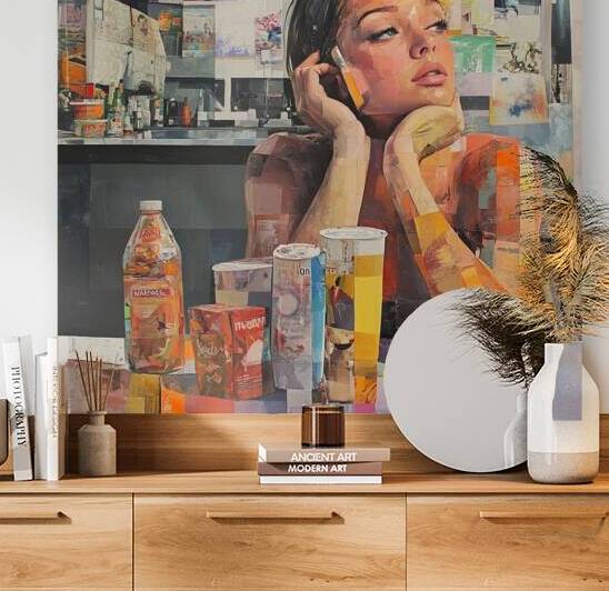Contemplation Kitchen Still Life H2N9P2 65 by Abstract Rebellion