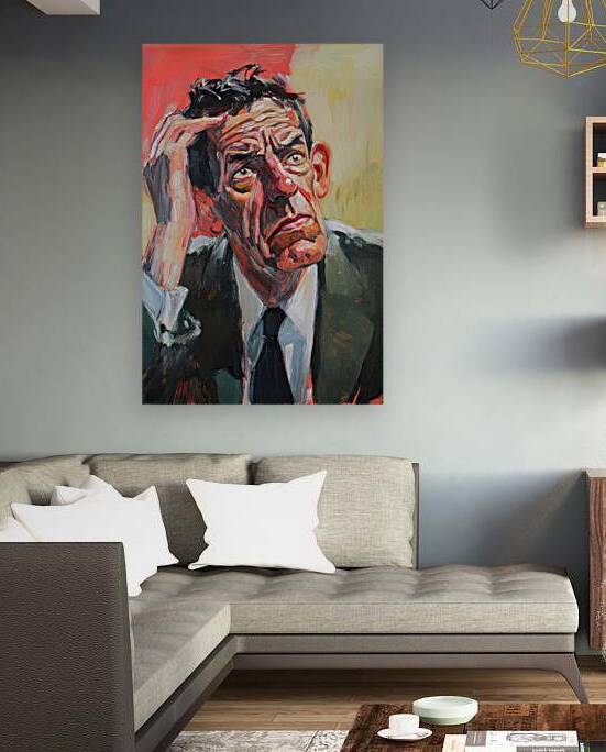 Contemplation Man in Suit 7P3N2H 62 by Abstract Rebellion