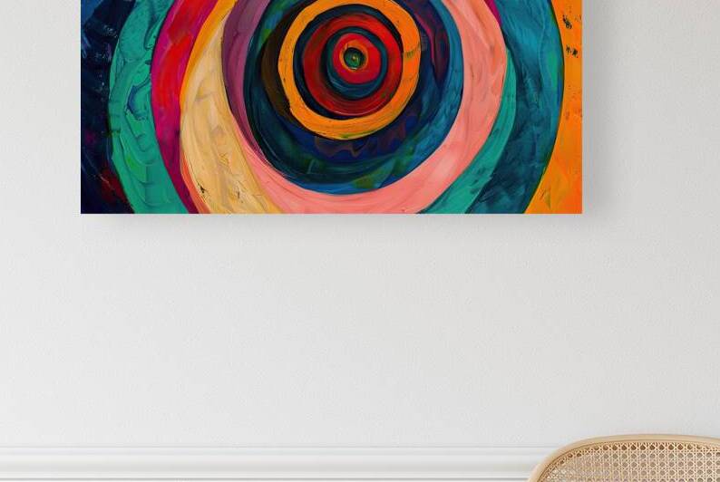 Concentric Vibrations 7892H 45 by Abstract Rebellion