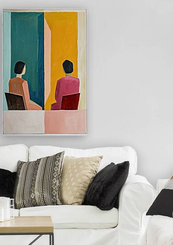Contemplative Figures Y29N5H 47 by Abstract Rebellion