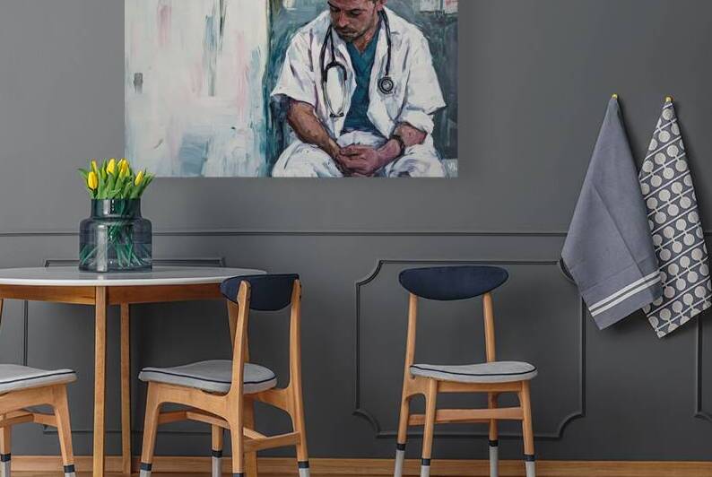 Contemplative Doctor 9P3N2H 52 by Abstract Rebellion