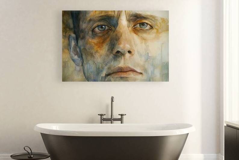 Contemplative Gaze 123456 45 by Abstract Rebellion