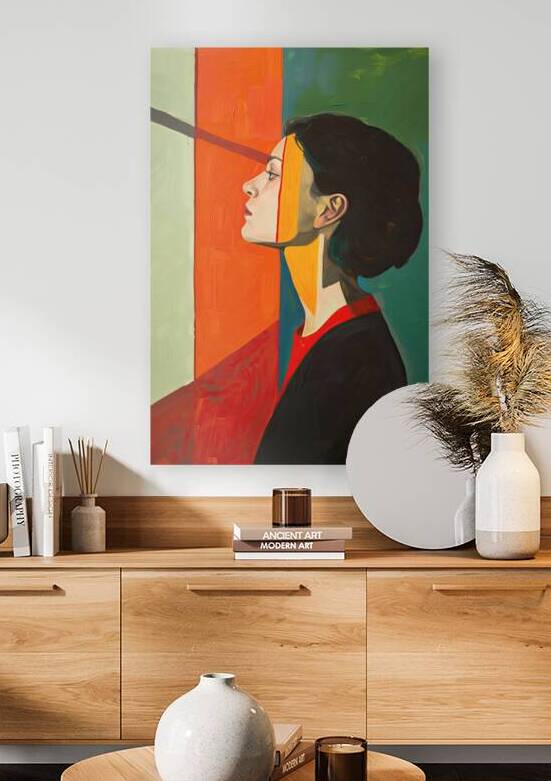 Contemplative Gaze 7H29P4 49 by Abstract Rebellion