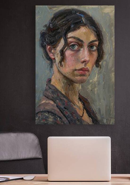 Contemplative Gaze 29HBCJ 45 by Abstract Rebellion