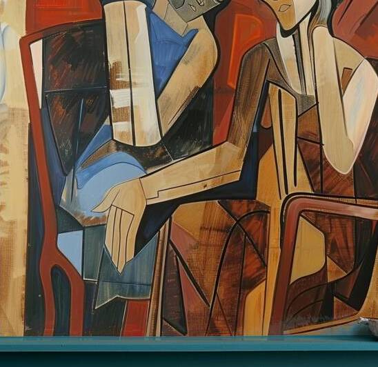 Contemplative Figures 7P3H9N 48 by Abstract Rebellion