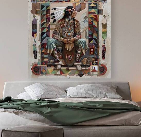 Contemplative Chieftain 78H2P9 45 by Abstract Rebellion