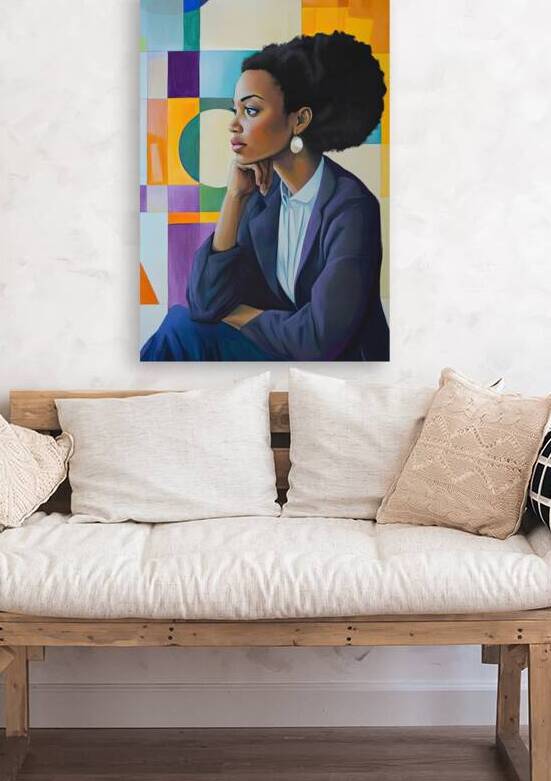 Contemplative Gaze 92DH3B 64 by Abstract Rebellion