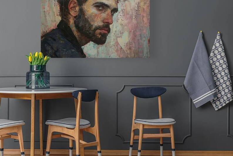 Contemplative Gaze H92N3Z 59 by Abstract Rebellion