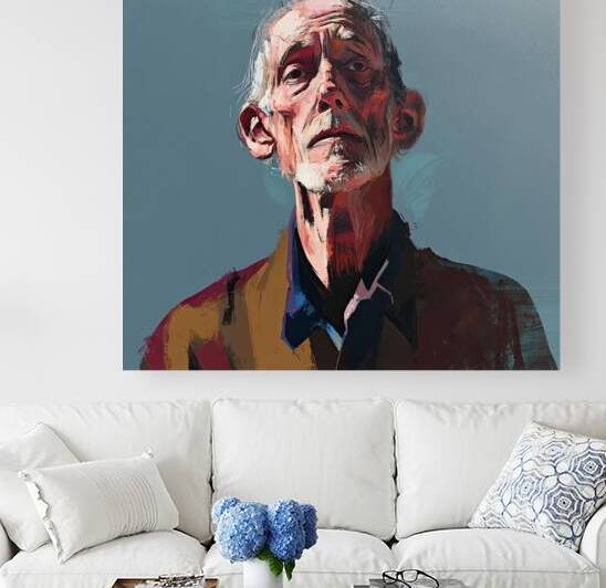 Contemplative Gaze H92P3N 65 by Abstract Rebellion