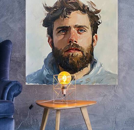 Contemplative Gaze H92P3Z 63 by Abstract Rebellion