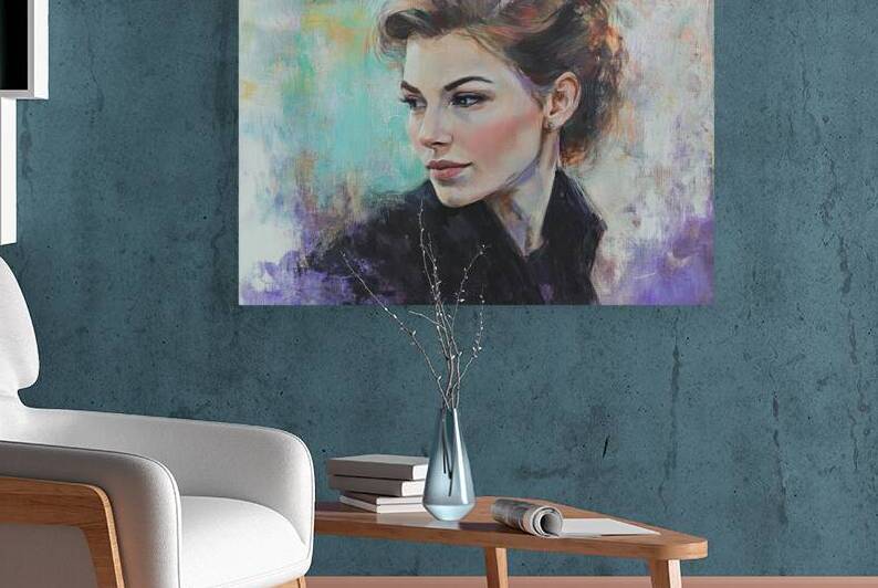 Contemplative Gaze H92P3Z 65 by Abstract Rebellion