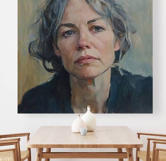 Contemplative Gaze J93H4B 48 by Abstract Rebellion