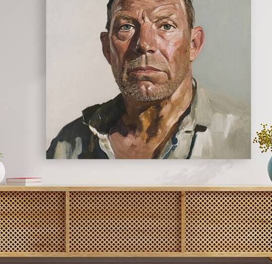 Contemplative Gaze H9P4Z2 60 by Abstract Rebellion