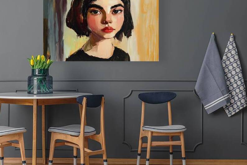 Contemplative Gaze J92N3B 62 by Abstract Rebellion