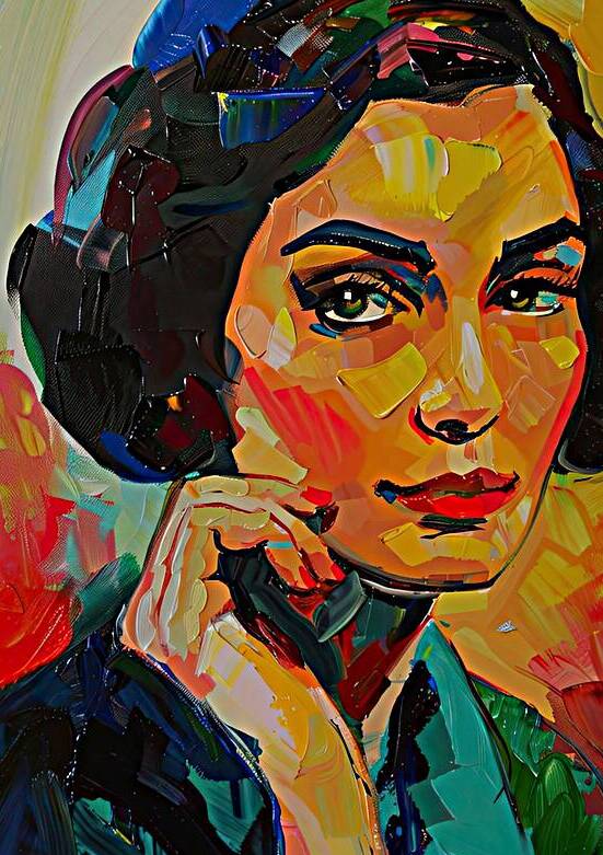 Contemplative Gaze Y29K8D 57 by Abstract Rebellion